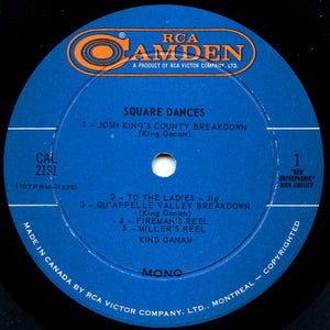 King Ganam - Square Dances (LP, Mono) - Funky Moose Records 2556186468-jg5 Used Records