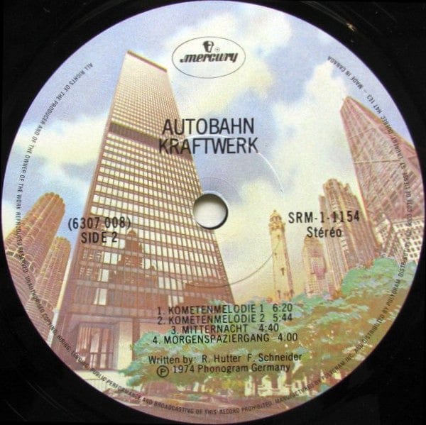 Kraftwerk - Autobahn (LP, Album, RE) - Funky Moose Records 2653118034-JP5 Used Records