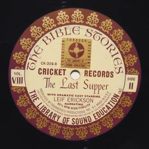 Leif Erickson - Bible Stories:  The Prodigal Son / The Last Supper, Vol. VIII (LP) - Funky Moose Records 2712205141-JP5 Used Records