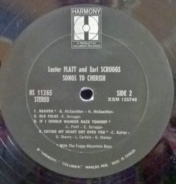 Lester Flatt And Earl Scruggs* - Songs To Cherish (LP, Album) - Funky Moose Records 2820342778- Used Records