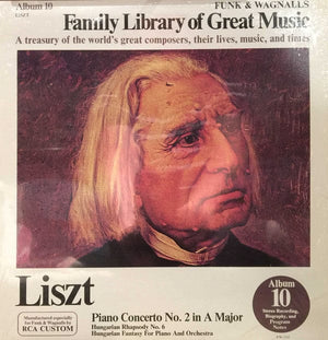 Liszt*, Nuremberg Symphony Orchestra*, Hungarian Radio Symphony Orchestra* - Piano Concerto No. 2 In A Major / Hungarian Rhapsody No. 6 / Hungarian Fantasy For Piano And Orchestra (LP) - Funky Moose Records 2729268634- Used Records