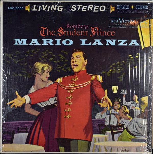 Mario Lanza - The Student Prince (LP, Album) - Funky Moose Records 2590796793-LOT007 Used Records