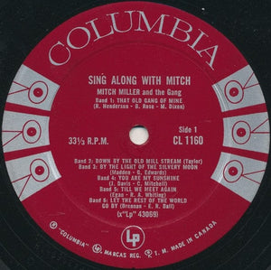 Mitch Miller & The Gang* - Sing Along With Mitch (LP, Album, Mono) - Funky Moose Records 2576615562-jg5 Used Records