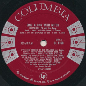 Mitch Miller & The Gang* - Sing Along With Mitch (LP, Album, Mono) - Funky Moose Records 2576615562-jg5 Used Records