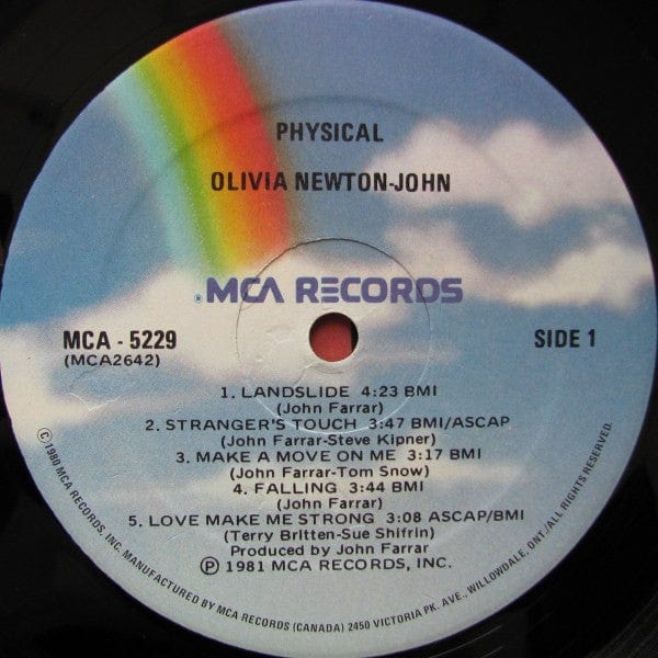 Olivia* - Physical (LP, Album, Gat) - Funky Moose Records 2906946163- Used Records
