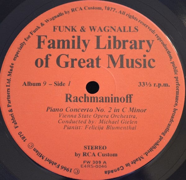 Rachmaninoff* - Piano Concerto No. 2 In C Minor / Symphonic Dances Opus 45, No. 2 And 3 / Vocalise Opus 34, No. 14 (LP, Comp) - Funky Moose Records 2565155367-LOT007 Used Records