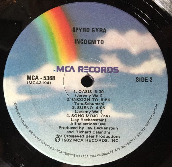 Spyro Gyra - Incognito (LP, Album) - Funky Moose Records 2906776258- Used Records