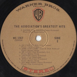 The Association (2) - Greatest Hits! (LP, Comp) - Funky Moose Records 2545794672-LOT007 Used Records