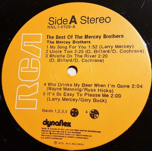The Mercey Brothers - The Best Of (LP, Comp) - Funky Moose Records 2706866296-JP5 Used Records