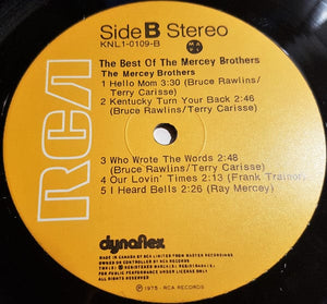 The Mercey Brothers - The Best Of (LP, Comp) - Funky Moose Records 2706866296-JP5 Used Records