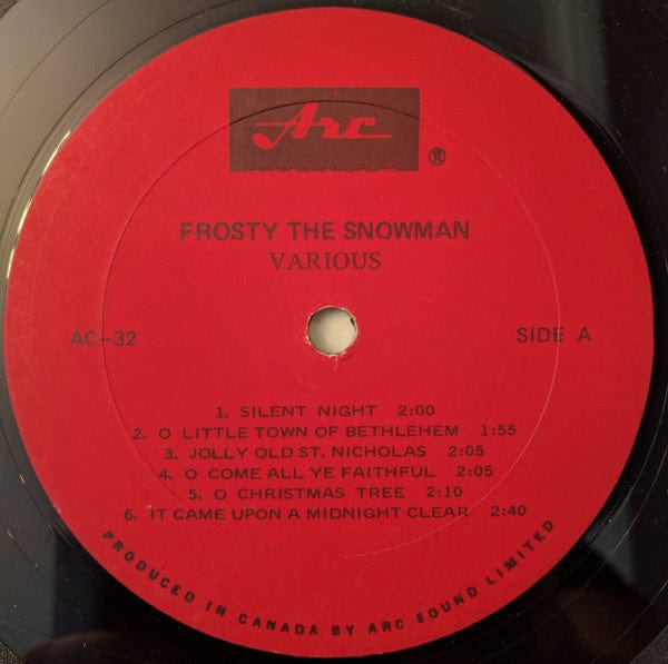 The Nashville All-Stars - Frosty the Snowman (LP) - Funky Moose Records 2817049444-lot 009 Used Records