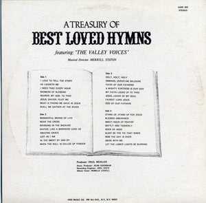 The Valley Voices Directed By Merrill Staton - A Treasury Of Best Loved Hymns (2xLP, Album) - Funky Moose Records 2613125226-lot007 Used Records