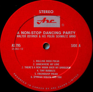 The Walter Ostanek Polka Shmaltz Band* - On Our Way For More Non-Stop Dancing (LP, Album) - Funky Moose Records 2722716136-LOT009 Used Records