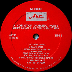 The Walter Ostanek Polka Shmaltz Band* - On Our Way For More Non-Stop Dancing (LP, Album) - Funky Moose Records 2722716136-LOT009 Used Records