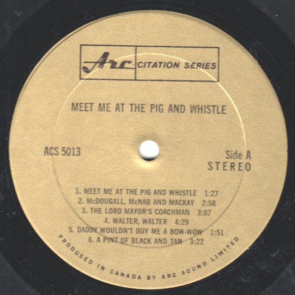 Various - Meet Me At The Pig And Whistle (LP, Album) - Funky Moose Records 2901629857- Used Records