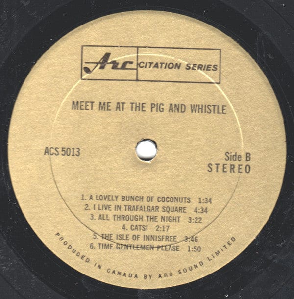 Various - Meet Me At The Pig And Whistle (LP, Album) - Funky Moose Records 2901629857- Used Records