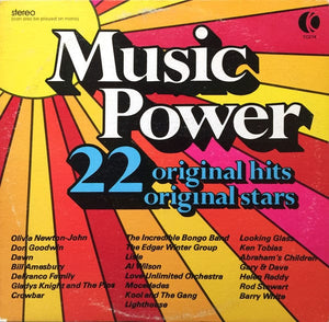 Various - Music Power (LP, Comp, Ltd) - Funky Moose Records 2907041554- Used Records