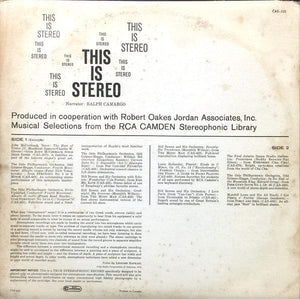Various - This Is Stereo (LP, Comp) - Funky Moose Records 2629083771-lot 007 Used Records