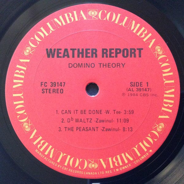 Weather Report - Domino Theory (LP, Album) - Funky Moose Records 2906817193- Used Records