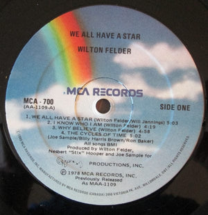 Wilton Felder - We All Have A Star (LP, Album, RE) - Funky Moose Records 2638433442-lot008 Used Records