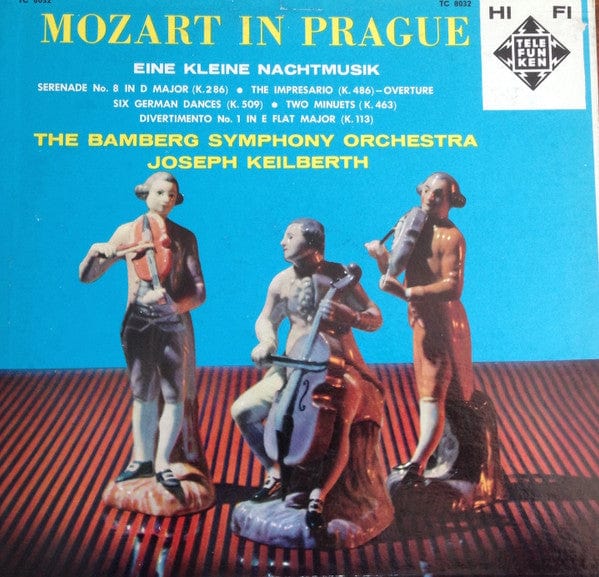 Wolfgang Amadeus Mozart, Bamberger Symphoniker ⋅ Joseph Keilberth - Mozart In Prague (LP, Album, Mono) - Funky Moose Records 2613140067-lot007 Used Records