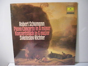 Sviatoslav Richter - Robert Schumann : Klavierkonzert A-Moll Op. 54 · Introduction Und Allegro Appassionato Op. 92 · Novellette Op. 21 No. 1 · Toccata Op. 7 (LP, RE)