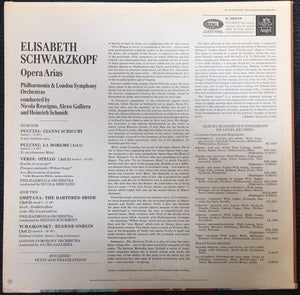 Elisabeth Schwarzkopf : Opera Arias (LP)