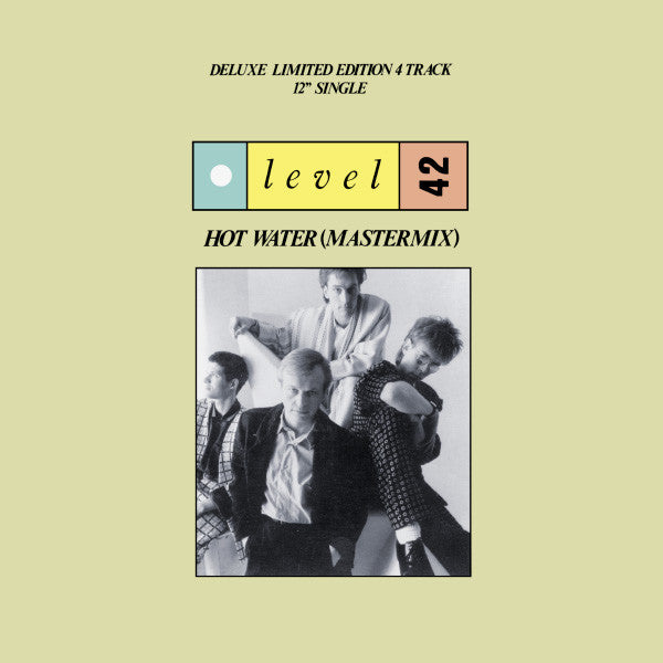 Level 42 : Hot Water (Mastermix) (12", Single, Ltd)