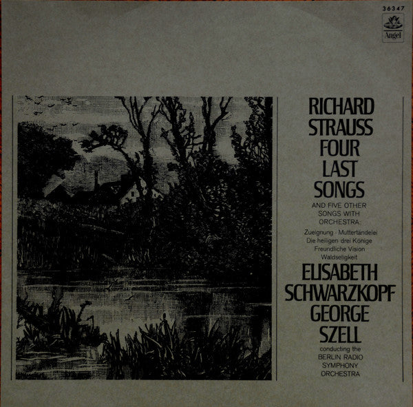 Richard Strauss / Elisabeth Schwarzkopf, George Szell, Berlin Radio Symphony Orchestra* : Four Last Songs (LP)