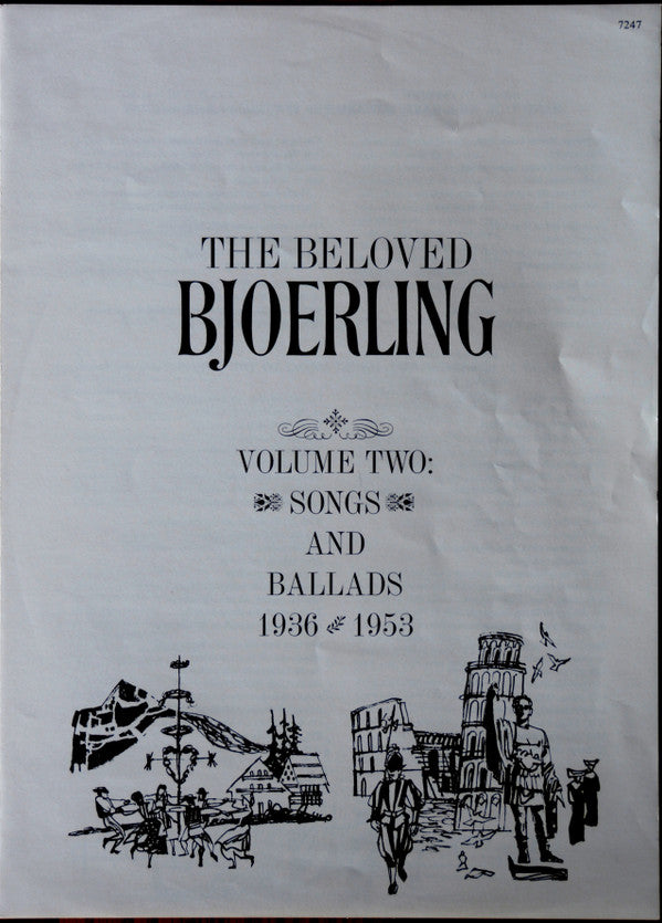 Jussi Björling : The Beloved Bjoerling - Volume 2 - Songs & Ballads 1936 1953 - Songs And Ballads (LP, Comp)