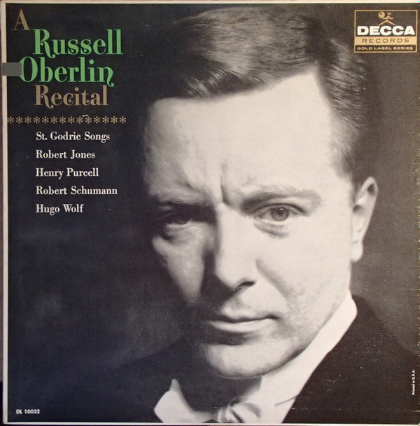 Russell Oberlin : A Russell Oberlin Recital (LP)