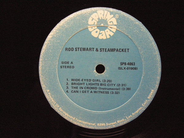 Rod Stewart & Steampacket* : Rod Stewart & Steampacket (LP, Comp)