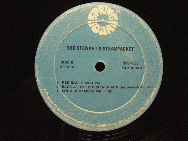 Rod Stewart & Steampacket* : Rod Stewart & Steampacket (LP, Comp)