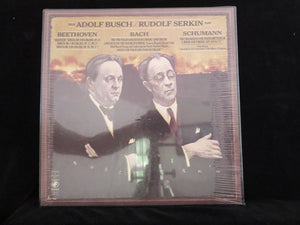 Adolf Busch, Rudolf Serkin, Beethoven*, Bach*, Schumann* : 