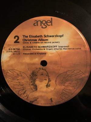 Elisabeth Schwarzkopf : The Elisabeth Schwarzkopf Christmas Album (LP, Album)