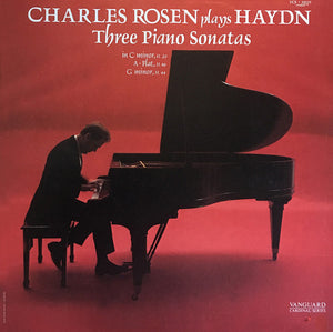 Haydn*, Charles Rosen : Charles Rosen Plays Haydn - Three Piano Sonatas (LP, Album)