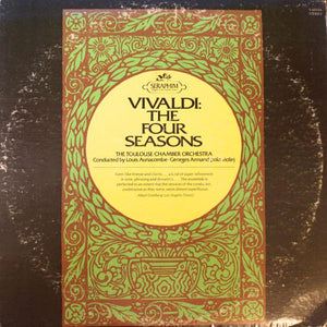 Vivaldi* - The Toulouse Chamber Orchestra*, Louis Auriacombe, Georges Armand : The Four Seasons (LP)