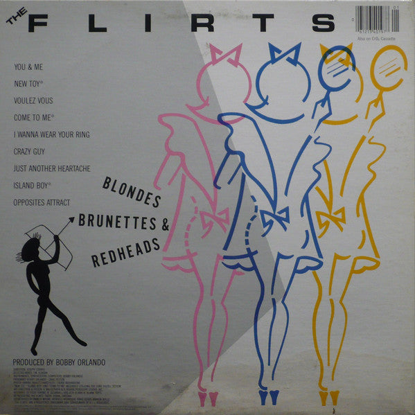 The Flirts : Blondes Brunettes & Redheads (LP, Album)