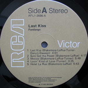 Fandango (6) : Last Kiss (LP, Album)