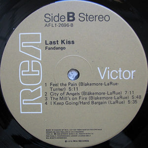 Fandango (6) : Last Kiss (LP, Album)