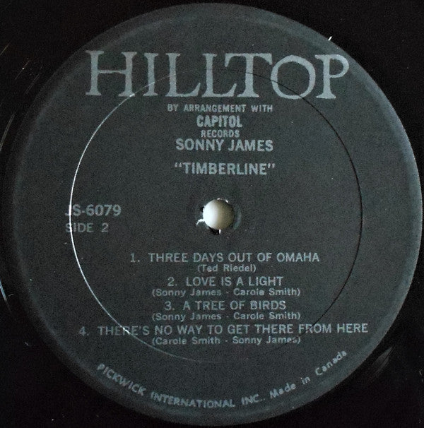 Sonny James : Timberline (LP, Album, Bla)