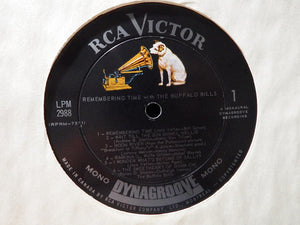 The Buffalo Bills : Remembering Time With The Buffalo Bills (LP, Album, Mono)