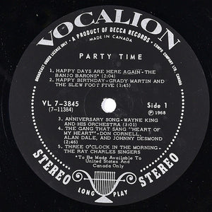 Various : Party Time (LP, Comp)