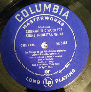 Eugene Ormandy, The Philadelphia Orchestra : The Strings Of The Philadelphia Orchestra (LP, Album, Mono)