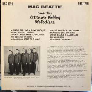 Mac Beattie And The Ottawa Valley Melodiers : 25th Anniversary (LP, Album)