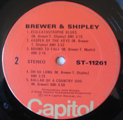 Brewer And Shipley : ST11261 (LP, Album)