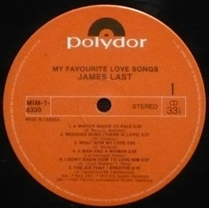 James Last : My Favourite Love Songs (LP, Comp)