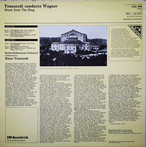 Wagner* / Klaus Tennstedt, Berlin Philharmonic Orchestra* : Music From The Ring (LP, Album)