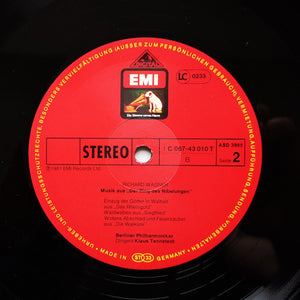 Wagner* / Klaus Tennstedt, Berlin Philharmonic Orchestra* : Music From The Ring (LP, Album)