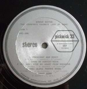 Bonnie Guitar : The Country's Favorite Lady Of Song (LP, Comp, RE)